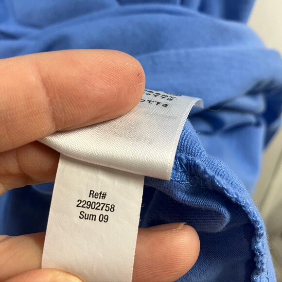 Eddie Bauer Womens Pima Cotton Tee 4X Synced Lightweight Spring Summer Classic - Picture 7 of 13